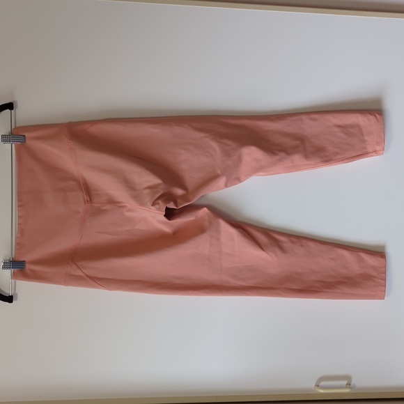 GIRLFRIEND COLLECTIVE High Rise Compressive Leggings in Primrose - Size Medium - Picture 7 of 10